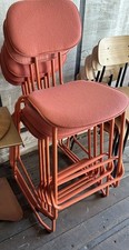 5X FUNKY PINK BAR STOOLS