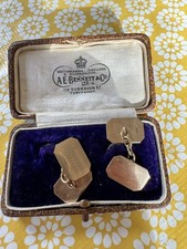 9ct Gold Cufflinks 5.27g Boxed