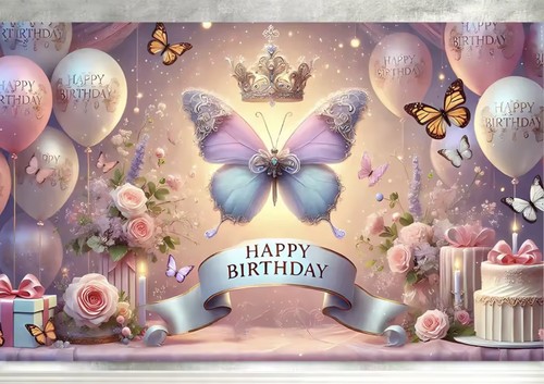 Large butterfly theme - butterfly,