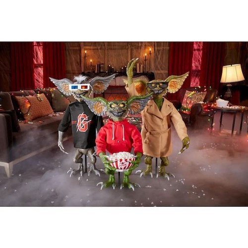 Animated gremlins halloween - gremlins,