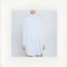 Zara Blue And White Striped