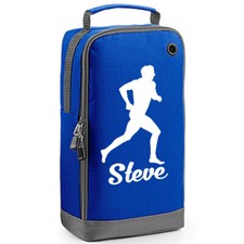 PERSONALISED RUNNING BOOT BAG BOYS MEN'S RUNNER GIRLS LADIES GYM ATHLETICS JOG