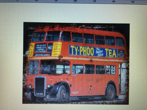 Red london bus - red,