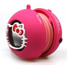 X-mini 2 Hello Kitty Capsule Speaker 3.5mm audio PLEASE READ BELOW STICKY PAINT