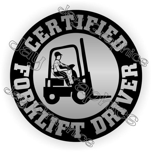 Certified forklift driver - certified,