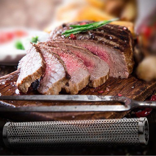 Mesh pellet smoker - pellet,
