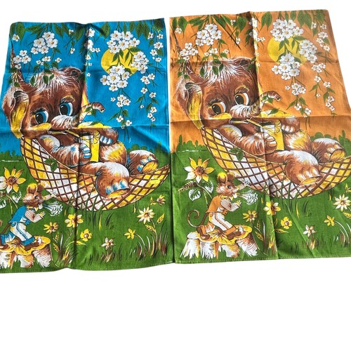 New vintage tea towels with - new,