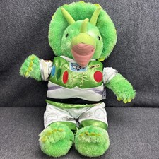 Build bear green triceratops - bear,