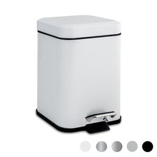 Square Bathroom Pedal Bin - 3