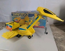 Joustra Sky Crane Dinotoys Vintage French Toy Bird Metal Retro CH8.97