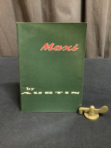 Rare user manual 1969 - user, austin