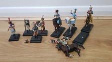 airfix or similar plastic soldiers napoleonic 1/32 well painted but damaged