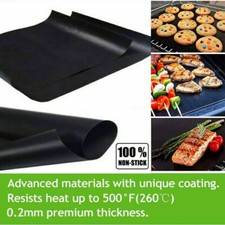 3X Oven Mat Liner Sheet Protector Mat Large Heavy Duty Non Stick Reusable Uk