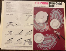 COATS MERCER CROCHET DESIGN NO