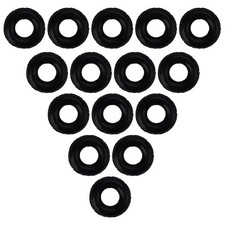 Improve Your Tackle 100Pcs Carp Fishing O Rings for Wacky Rigging Worms