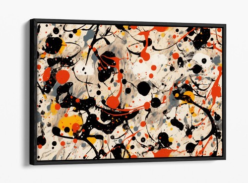 Jackson pollock red black - jackson,