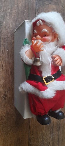 Vintage musical santa father - musical,