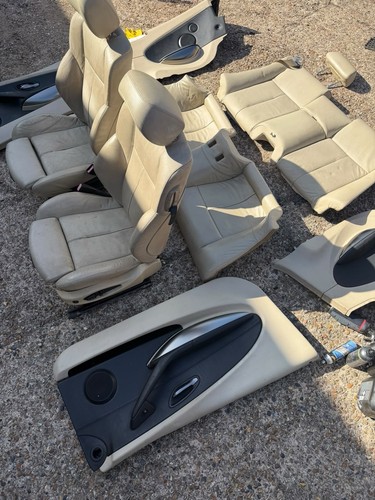 Complete used leather interior
