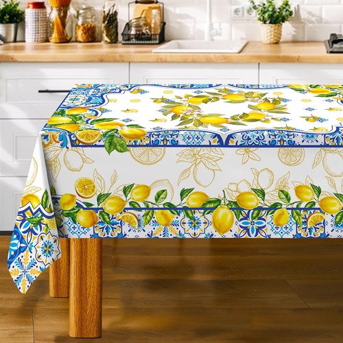 Lemon tablecloth 84 - tablecloth, 60