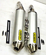 APRILIA RSV 1000 R FACTORY TUONO ARROW THUNDER EXHAUST END CAN GEN 1 -GEN 2