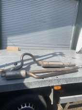 ESCORT MK1 MK2 RS2000 STAINLESS STEEL EXHAUST FRONT TO BACK  STANDARD BORE