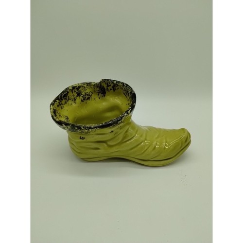 Vintage green boot planter - vintage, elf