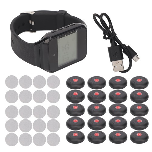 Wireless watch pager - watch, stable