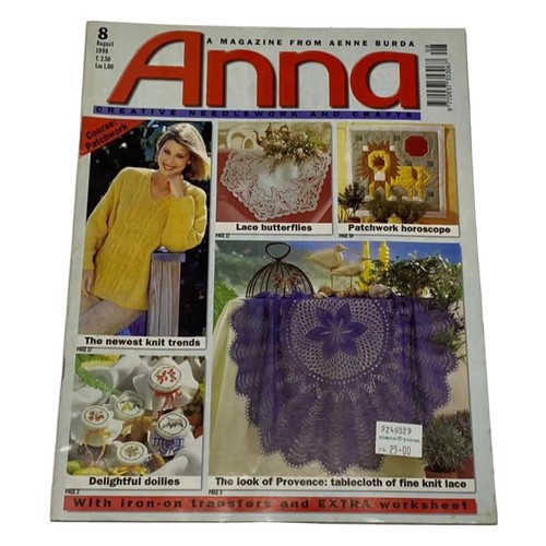 Vintage anna burda knitting - knitting, &