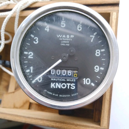 Vintage wasp speedometer log - ,