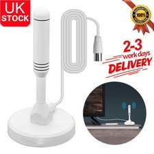 Portable Indoor Outdoor TV Aerial Freeview HD DAB FM Antenna Ariel August DTA240