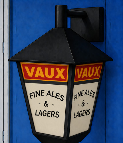 Vaux fine ales large - bar, pub