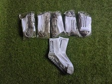 Kids Football Grip Socks Plain or Personalised with Name/Logo – Anti-Slip Sports