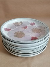 Denby Gypsy side small Plates x6 17cm Vintage Retro
