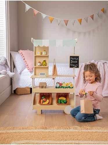 Natural wooden market - wooden,