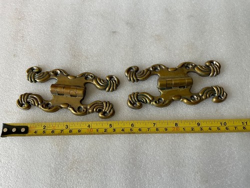 Pair antique hinges - pair,
