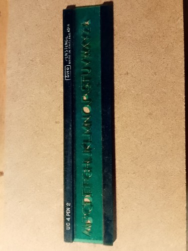 Vintage uno pen stencil - vintage,