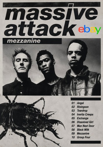 Massive attack mezzanine album - massive,
