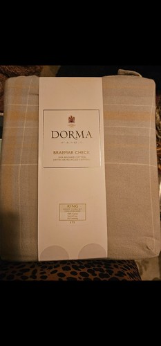 Dorma braemar check bedding - dorma,
