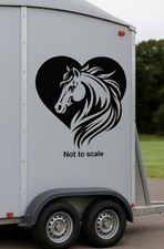 Horse Box Vinyl Decal – Equestrian Trailer, Lorry or Van Sticker