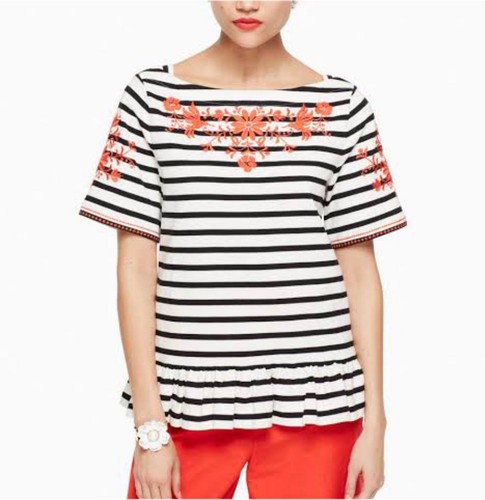Kate spade embroidered border - spade,