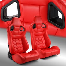 Red PVC Reclinable Pure Series