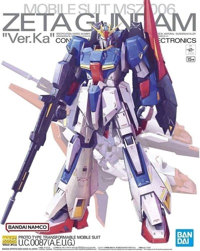Bandai 100 scale zeta - mg, 1:100