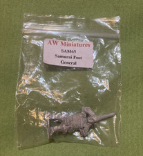 28mm metal AW Miniatures Samurai Foot General