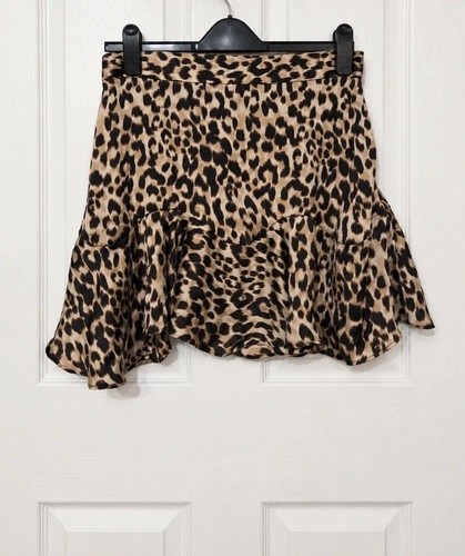 Zara leopard print silky - , mini