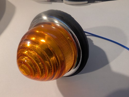 Vintage plastic amber - vintage,