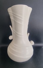 Sylvac White Ceramic Vase Model No 1346 Art Deco.