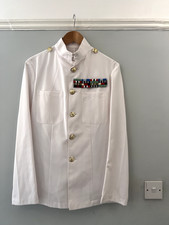 Royal Navy Uniform/Costume – Genuine Post WW2 Jacket Tunic + Slazenger Trousers