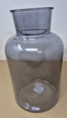 Bottle vase large smoked - smoked, grey
