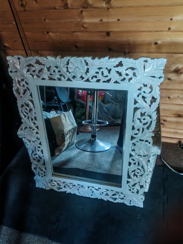 Large ornate carved - large, wood