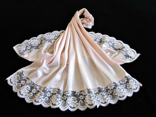 Vintage waist slip silky - waist, nylon